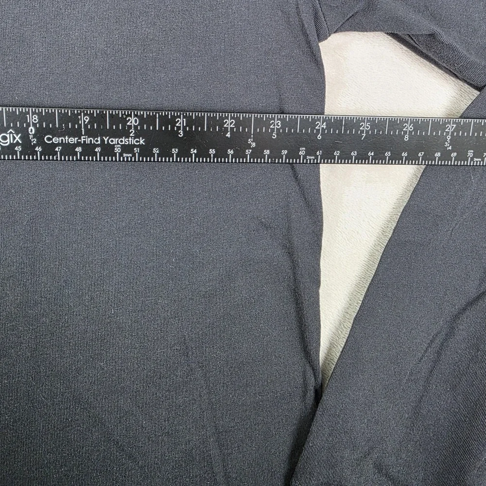 Levis Shirt Mens 2XL Black Long Sleeve Red Batwing Logo Graphic Tee‎ Crewneck